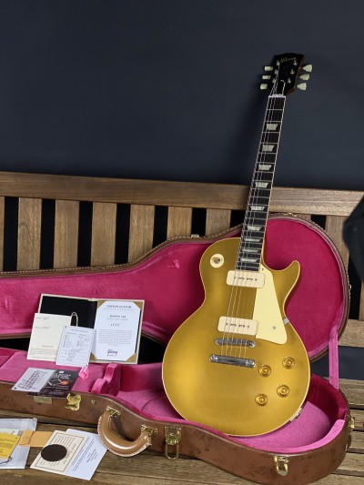 Gibson Custom 2024 Murphy Lab Ultra Light Aged 56 Les Paul Goldtop